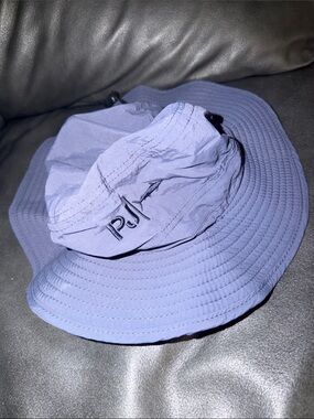 Panama Jack Kids Wide-Brim Bucket Hat - Lavender Blue